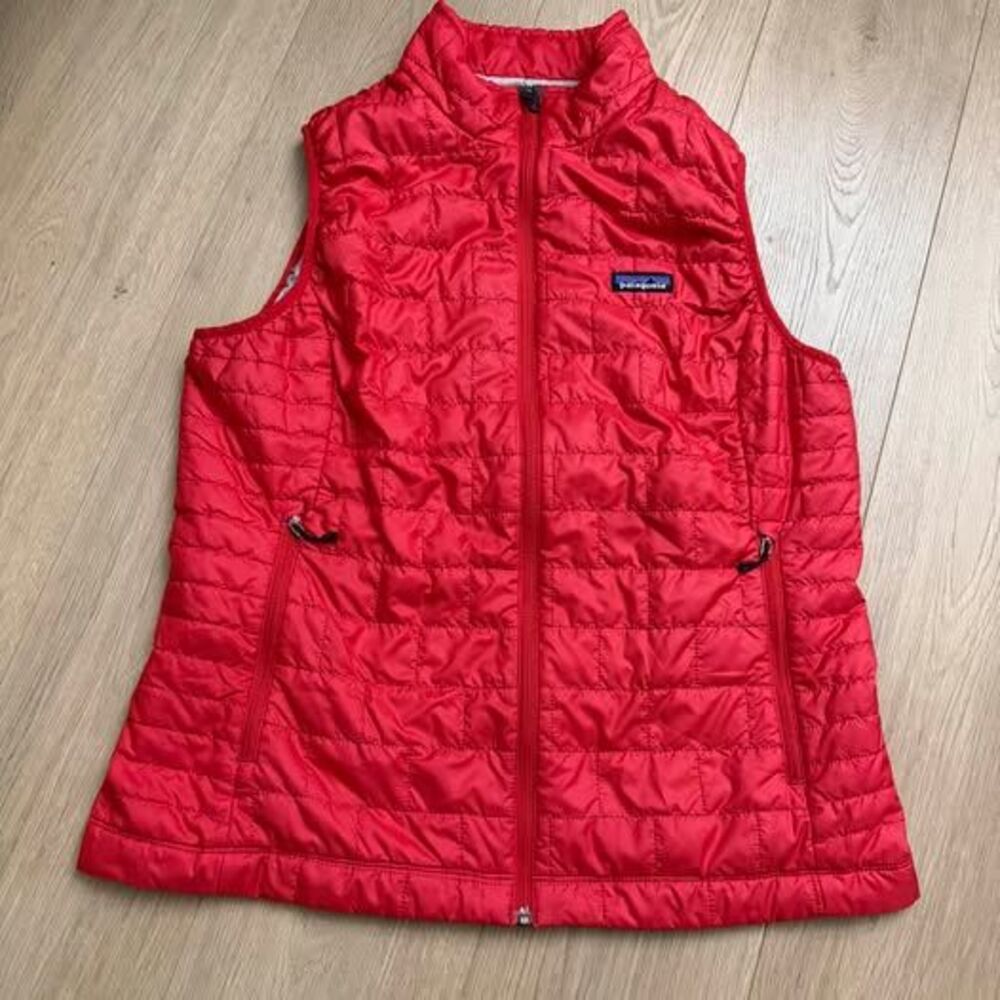 Patagonia Women's Nano Puff Vest XL Red/Pink
